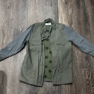 Sovereign Code Olive /Charcoal Field Jacket Boys 7